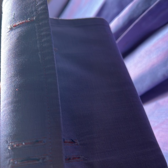 Charles Tyrwhitt Mens French Cuff Dress Shirt Color Purple Size 16/34 - Picture 3 of 5